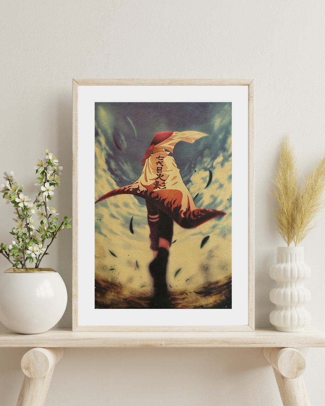 Naruto Retro Anime Kraft Paper Poster For Your Home Decor & Nostalgic Collector Lovers Gift