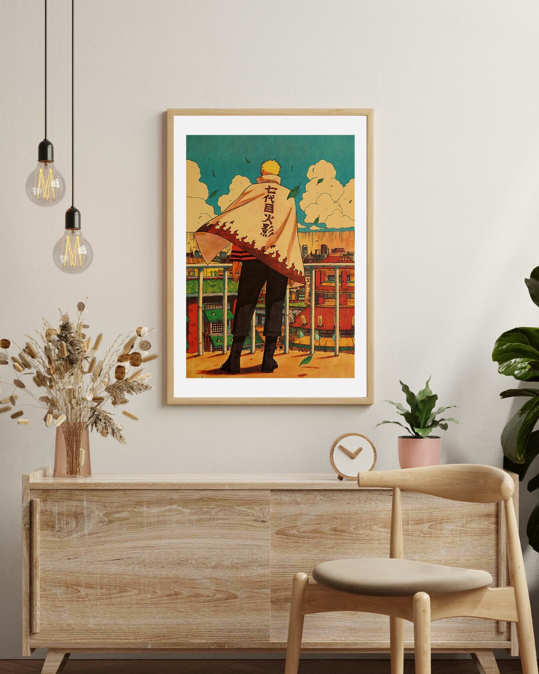 Retro Anime Kraft Paper Poster For Your Home Decor & Nostalgic Collector Lovers Gift