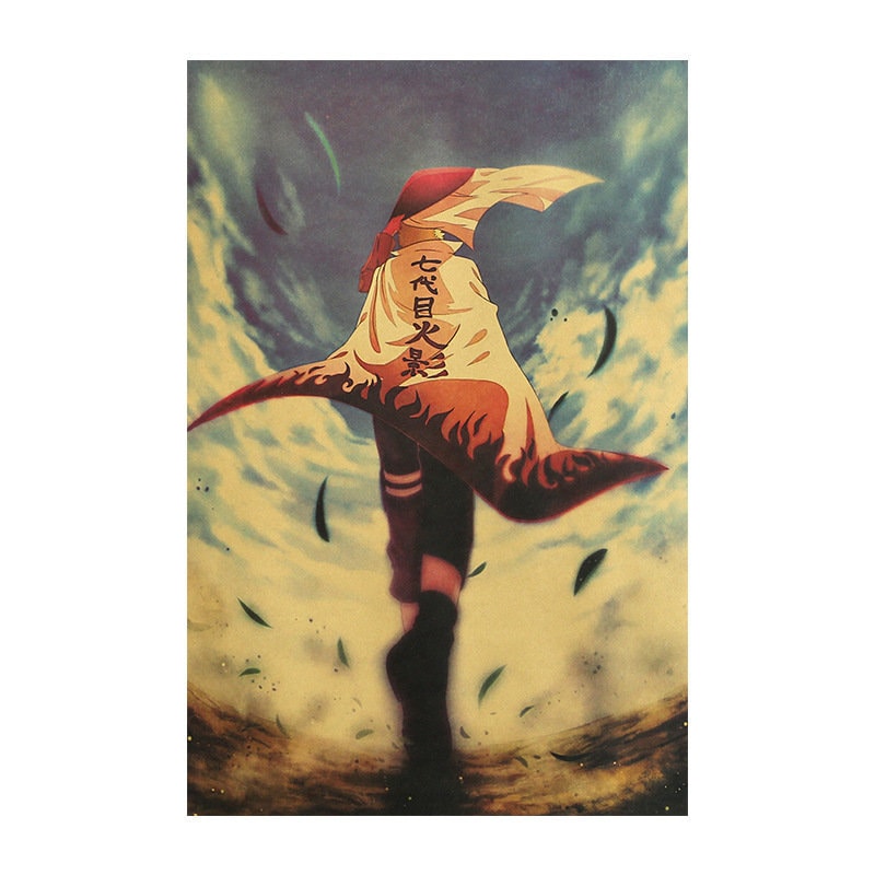 Retro Anime Kraft Paper Poster For Your Home Decor & Nostalgic Collector Lovers Gift