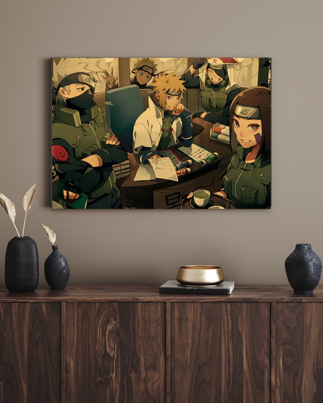 Retro Anime Kraft Paper Poster For Your Home Decor & Nostalgic Collector Lovers Gift