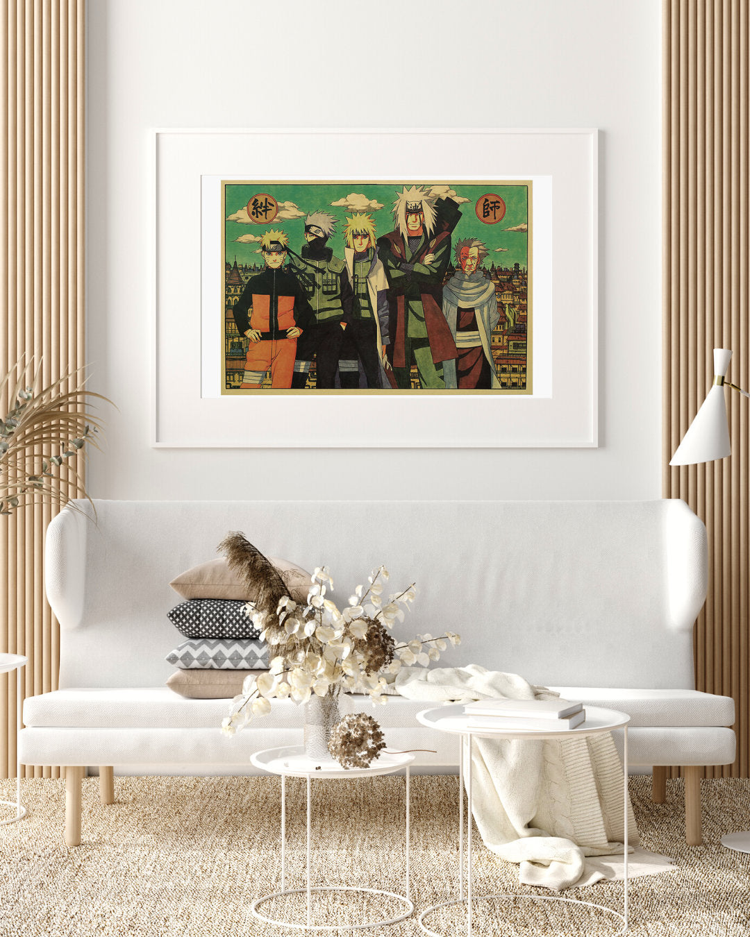 Retro Anime Kraft Paper Poster For Your Home Decor & Nostalgic Collector Lovers Gift