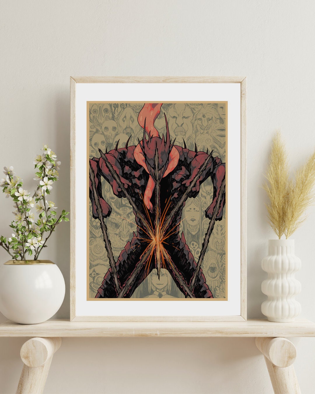 Retro Anime Kraft Paper Poster For Your Home Decor & Nostalgic Collector Lovers Gift