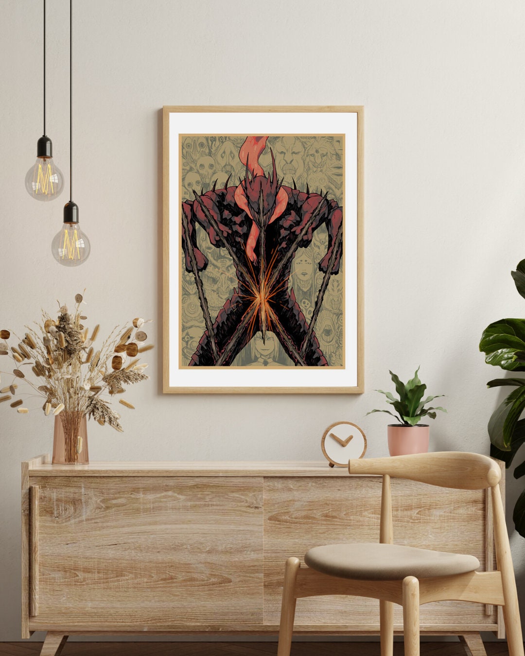 Retro Anime Kraft Paper Poster For Your Home Decor & Nostalgic Collector Lovers Gift