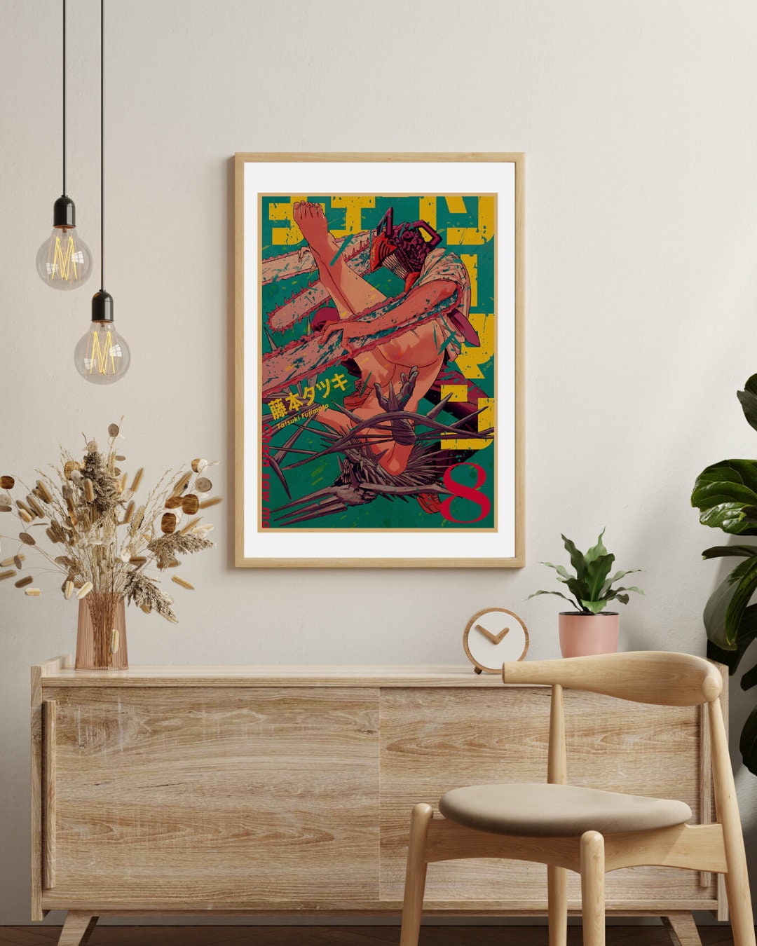 Retro Anime Kraft Paper Poster For Your Home Decor & Nostalgic Collector Lovers Gift
