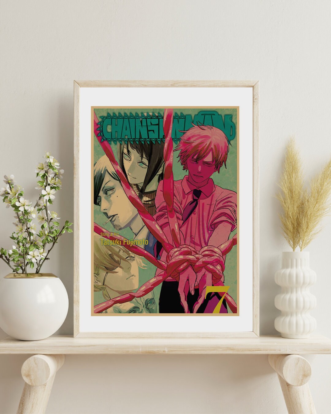 Retro Anime Kraft Paper Poster For Your Home Decor & Nostalgic Collector Lovers Gift