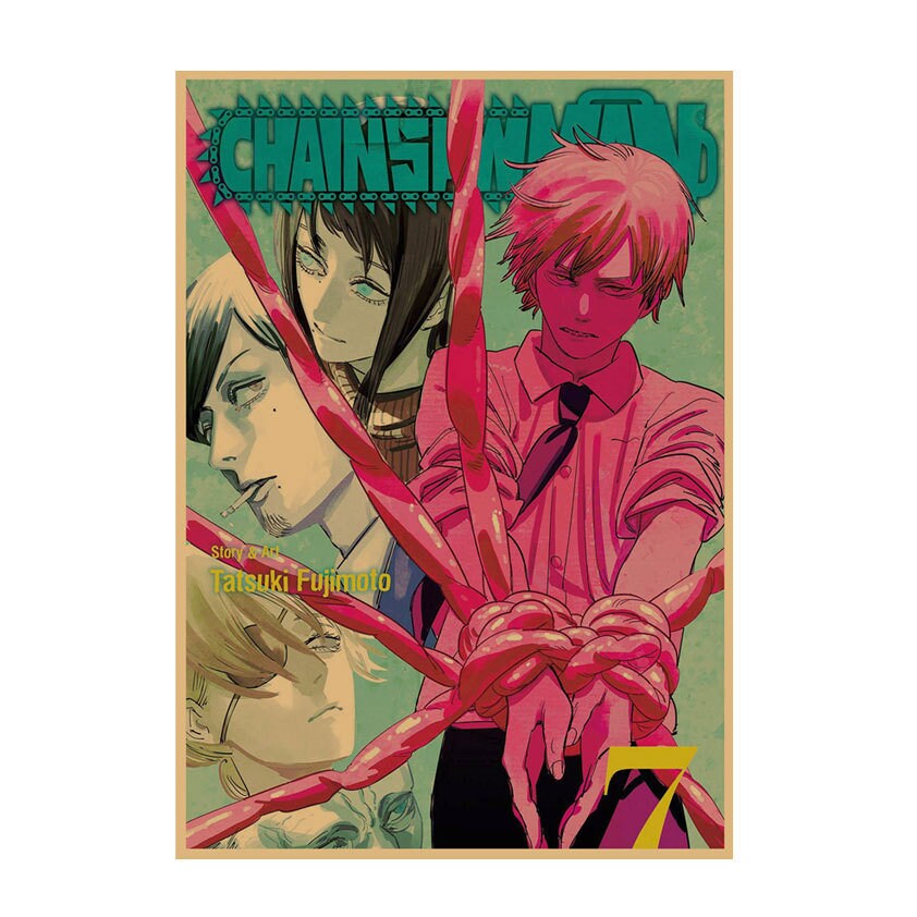 Retro Anime Kraft Paper Poster For Your Home Decor & Nostalgic Collector Lovers Gift