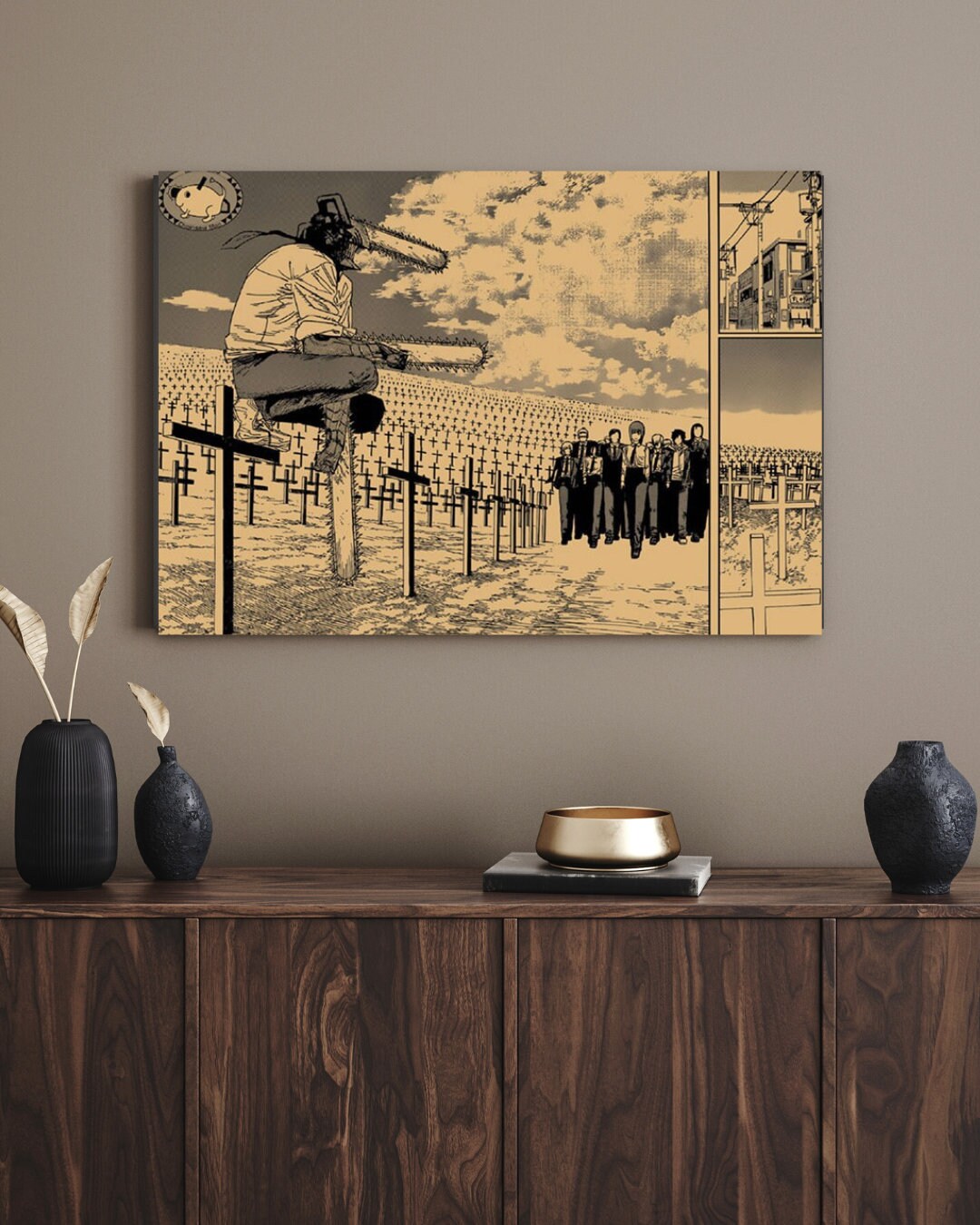 Retro Anime Kraft Paper Poster For Your Home Decor & Nostalgic Collector Lovers Gift