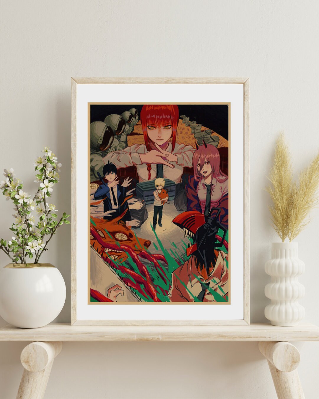 Retro Anime Kraft Paper Poster For Your Home Decor & Nostalgic Collector Lovers Gift