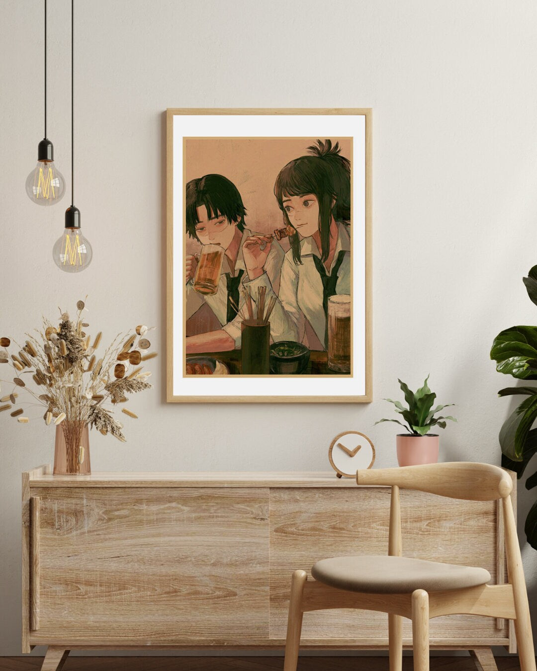 Retro Anime Kraft Paper Poster For Your Home Decor & Nostalgic Collector Lovers Gift