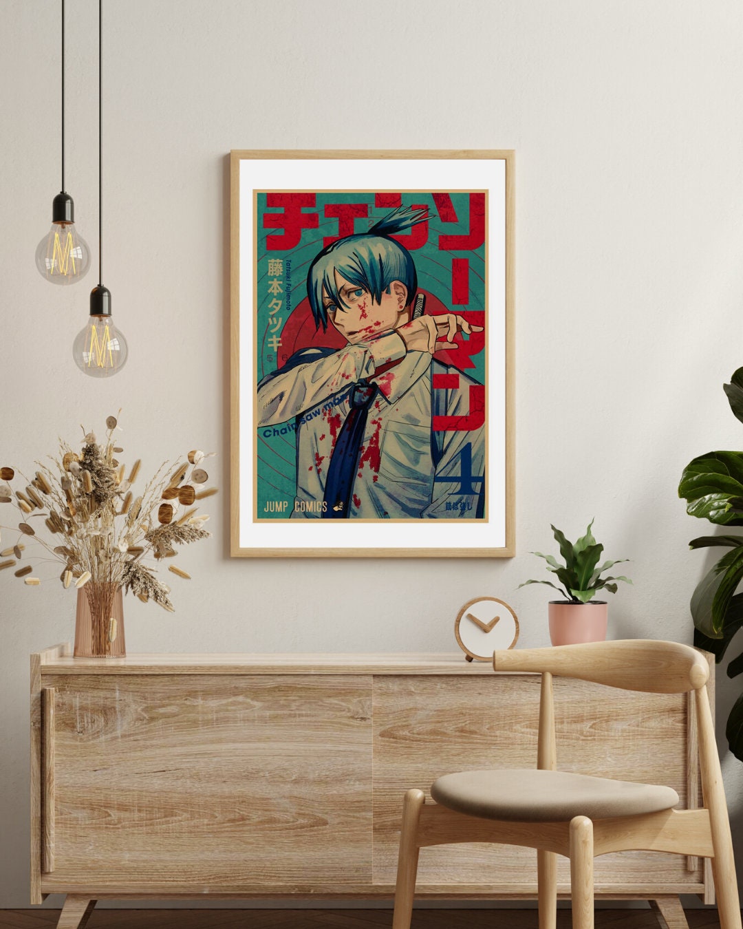 Retro Anime Kraft Paper Poster For Your Home Decor & Nostalgic Collector Lovers Gift