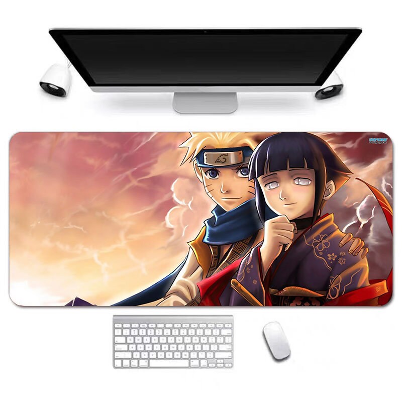 Retro Anime Desk Mat, Long Desk Mats, Aesthetic Gaming Mousepad, Christmas Birthday Gift Idea, Anime Game Mats, Gaming Mousepad