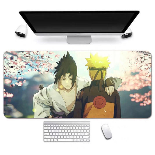 Retro Anime Desk Mat, Long Desk Mats, Aesthetic Gaming Mousepad, Christmas Birthday Gift Idea, Anime Game Mats, Gaming Mousepad