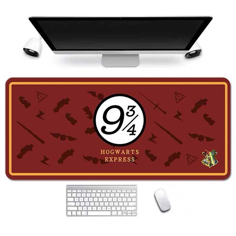 Magic School Anime Desk Mat, Long Desk Mats, Aesthetic Gaming Mousepad, Christmas Birthday Gift Idea, Anime Game Mats, Gaming Mousepad