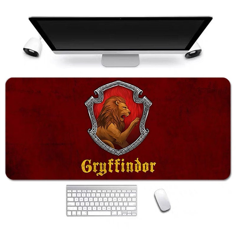 Magic School Anime Desk Mat, Long Desk Mats, Aesthetic Gaming Mousepad, Christmas Birthday Gift Idea, Anime Game Mats, Gaming Mousepad