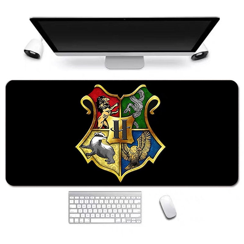 Magic School Anime Desk Mat, Long Desk Mats, Aesthetic Gaming Mousepad, Christmas Birthday Gift Idea, Anime Game Mats, Gaming Mousepad