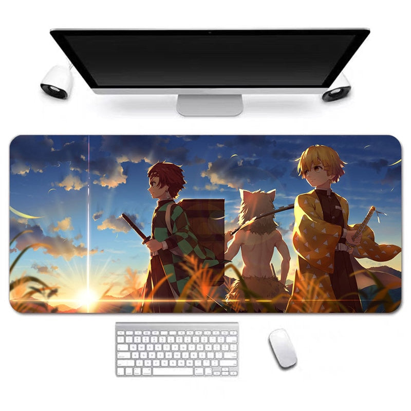 Anime Desk Mat, Long Desk Mats, Aesthetic Gaming Mousepad, Christmas Birthday Gift Idea, Anime Game Mats, Gaming Mousepad
