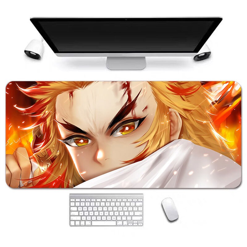 Anime Desk Mat, Long Desk Mats, Aesthetic Gaming Mousepad, Christmas Birthday Gift Idea, Anime Game Mats, Gaming Mousepad