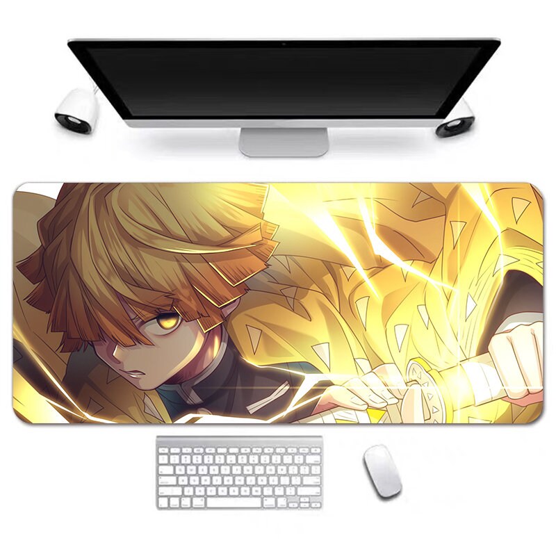 Anime Desk Mat, Long Desk Mats, Aesthetic Gaming Mousepad, Christmas Birthday Gift Idea, Anime Game Mats, Gaming Mousepad