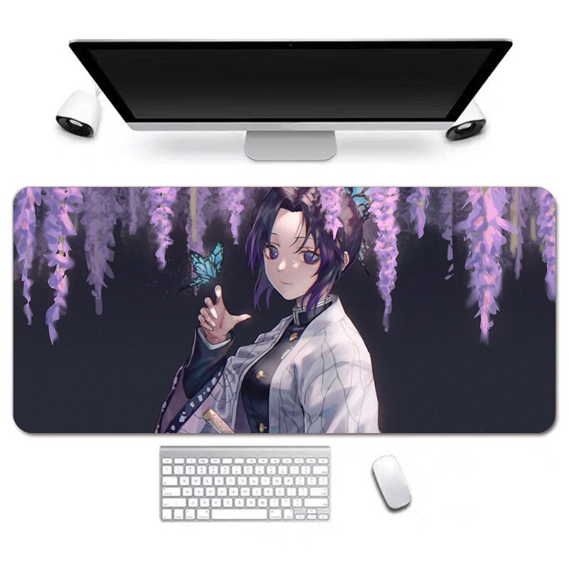 Anime Desk Mat, Long Desk Mats, Aesthetic Gaming Mousepad, Christmas Birthday Gift Idea, Anime Game Mats, Gaming Mousepad