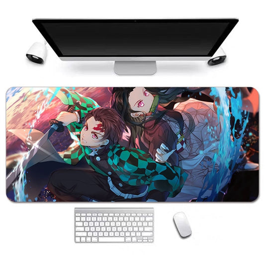 Anime Desk Mat, Long Desk Mats, Aesthetic Gaming Mousepad, Christmas Birthday Gift Idea, Anime Game Mats, Gaming Mousepad