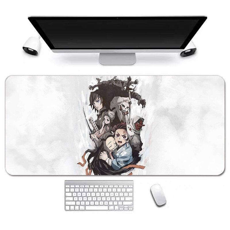 Anime Desk Mat, Long Desk Mats, Aesthetic Gaming Mousepad, Christmas Birthday Gift Idea, Anime Game Mats, Gaming Mousepad