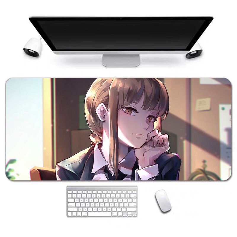 Anime Desk Mat, Long Desk Mats, Aesthetic Gaming Mousepad, Christmas Birthday Gift Idea, Anime Game Mats, Gaming Mousepad