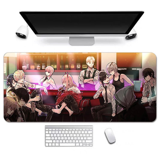 Anime Desk Mat, Long Desk Mats, Aesthetic Gaming Mousepad, Christmas Birthday Gift Idea, Anime Game Mats, Gaming Mousepad