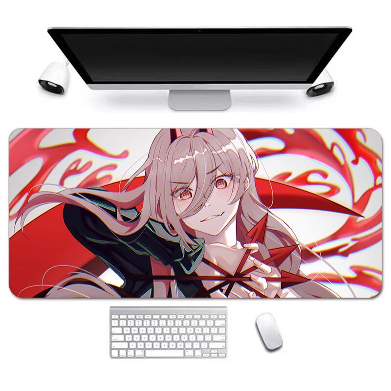 Anime Desk Mat, Long Desk Mats, Aesthetic Gaming Mousepad, Christmas Birthday Gift Idea, Anime Game Mats, Gaming Mousepad