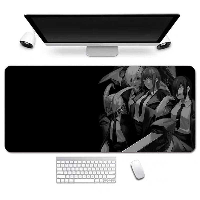 Anime Desk Mat, Long Desk Mats, Aesthetic Gaming Mousepad, Christmas Birthday Gift Idea, Anime Game Mats, Gaming Mousepad