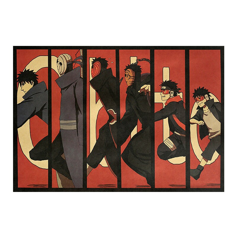 Retro Anime Kraft Paper Poster For Your Home Decor & Nostalgic Collector Lovers Gift