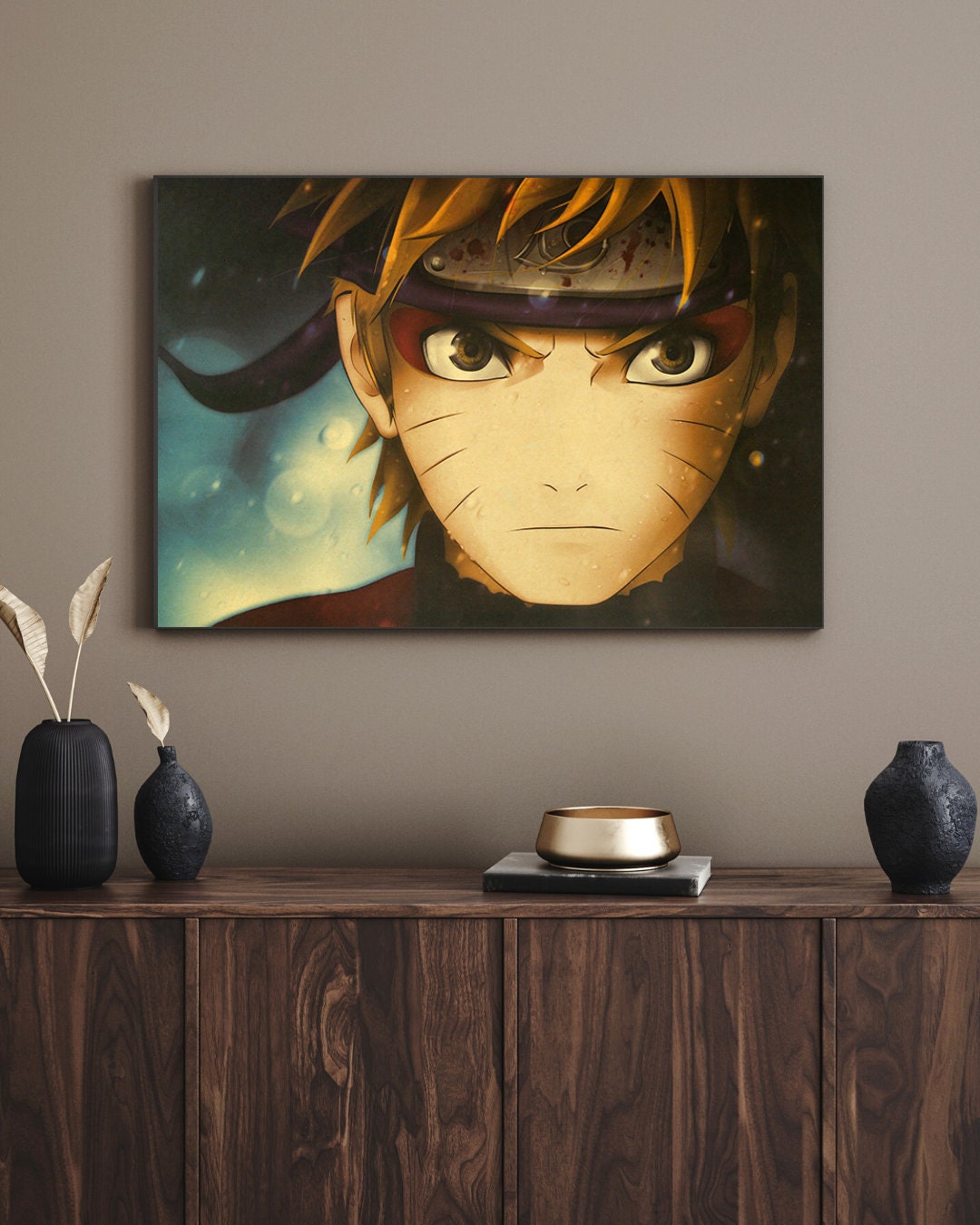 Naruto Retro Anime Kraft Paper Poster For Your Home Decor & Nostalgic Collector Lovers Gift