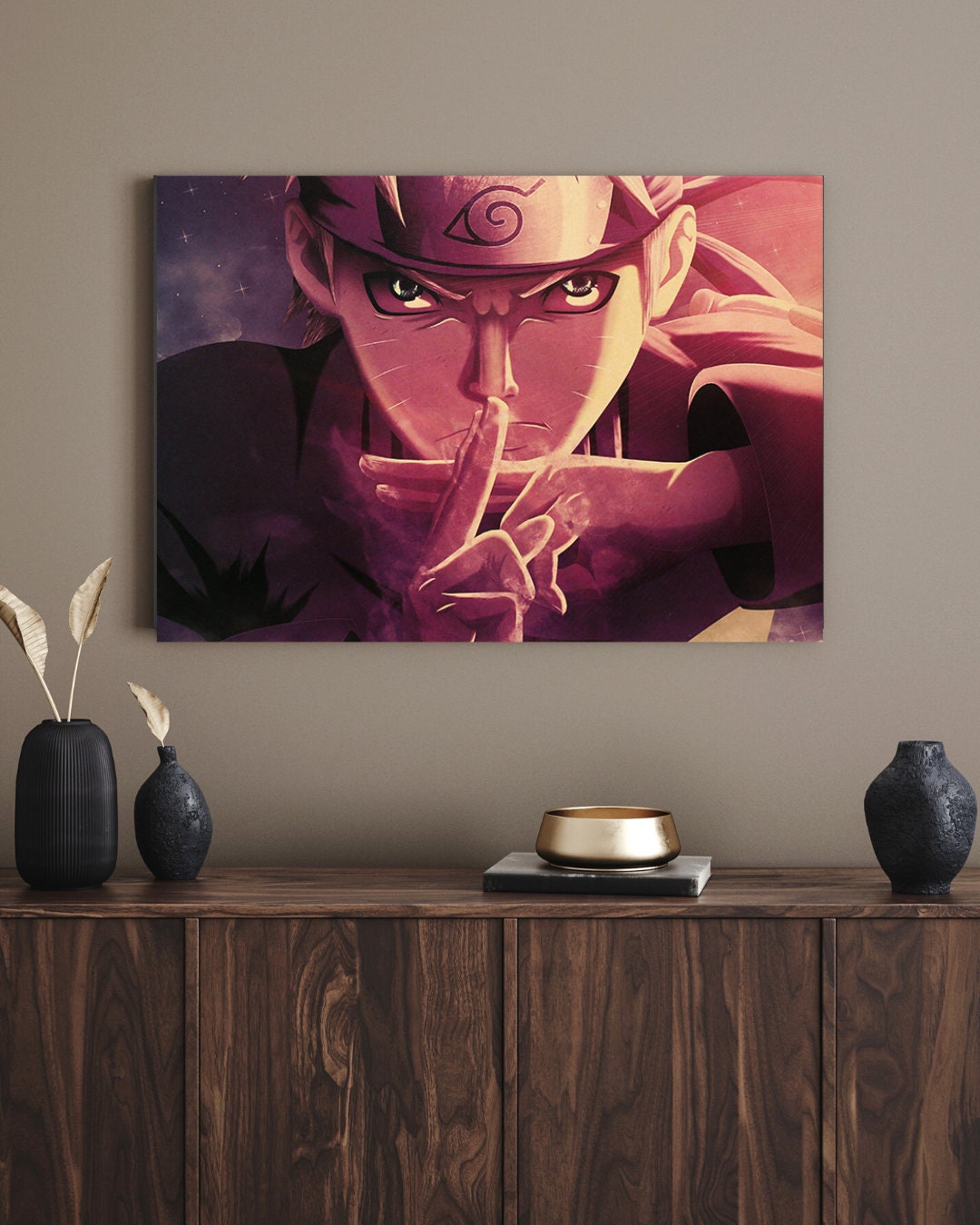 Naruto Retro Anime Kraft Paper Poster For Your Home Decor & Nostalgic Collector Lovers Gift