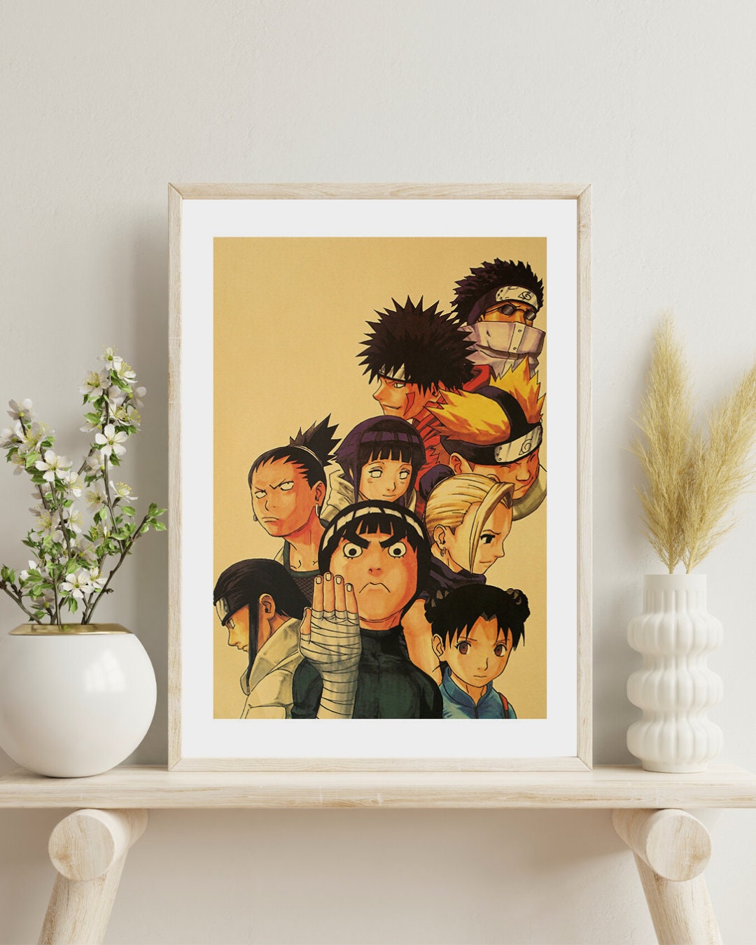 Retro Anime Kraft Paper Poster For Your Home Decor & Nostalgic Collector Lovers Gift