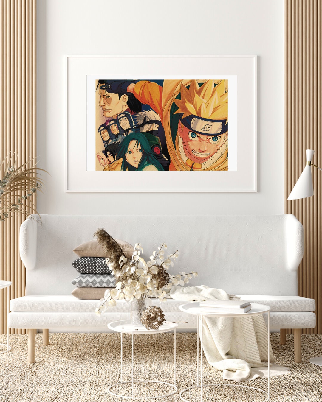 Naruto Retro Anime Kraft Paper Poster For Your Home Decor & Nostalgic Collector Lovers Gift