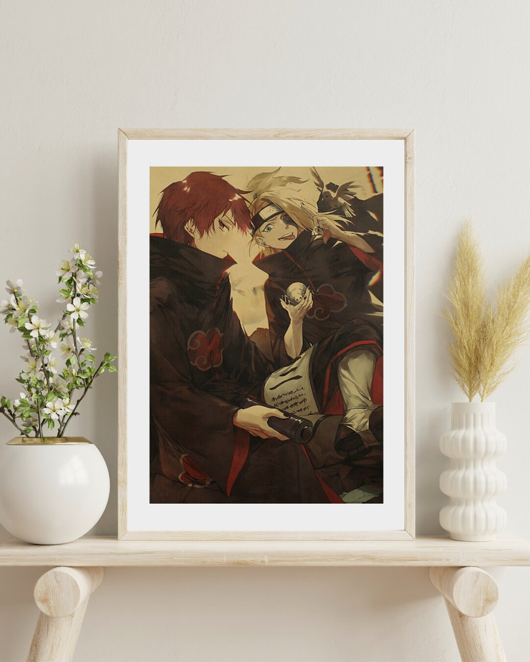 Retro Anime Kraft Paper Poster For Your Home Decor & Nostalgic Collector Lovers Gift