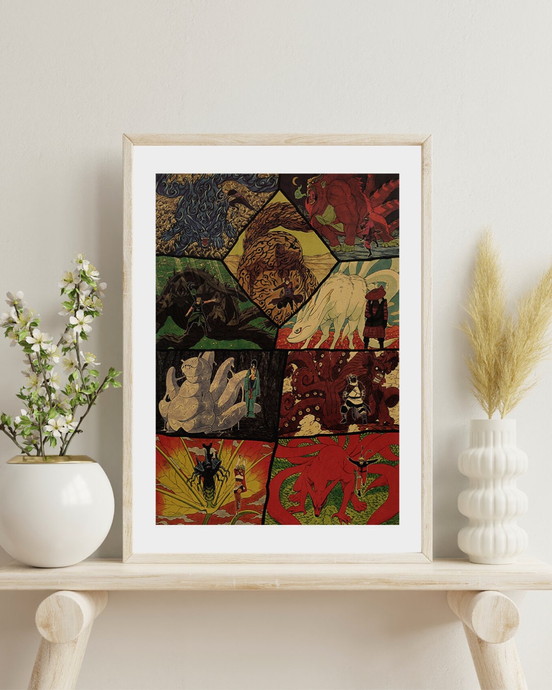 Retro Anime Kraft Paper Poster For Your Home Decor & Nostalgic Collector Lovers Gift