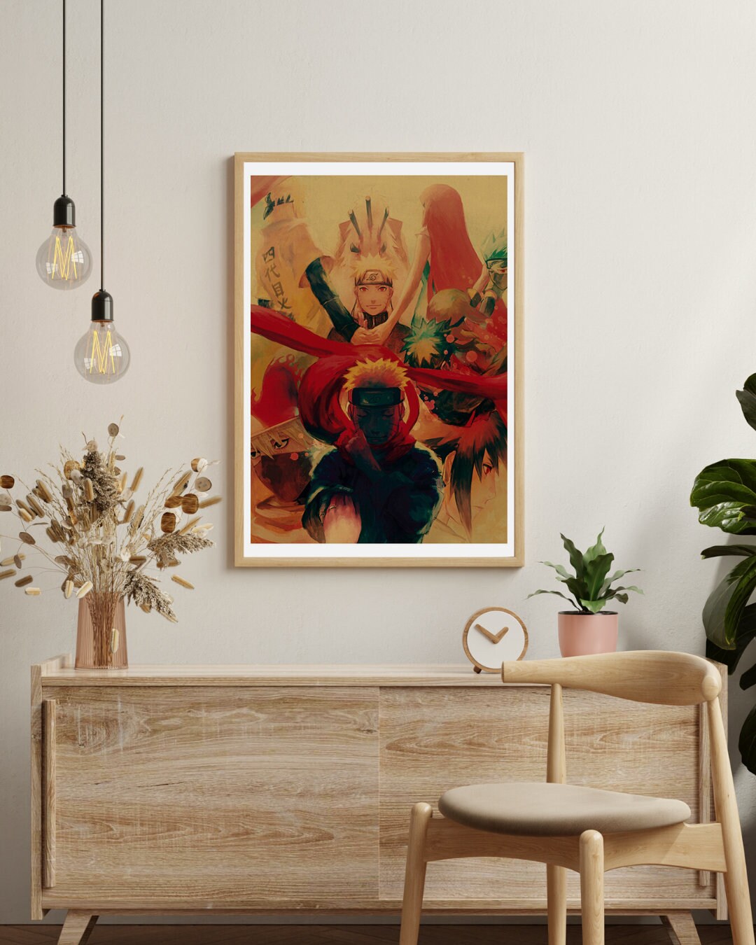 Retro Anime Kraft Paper Poster For Your Home Decor & Nostalgic Collector Lovers Gift