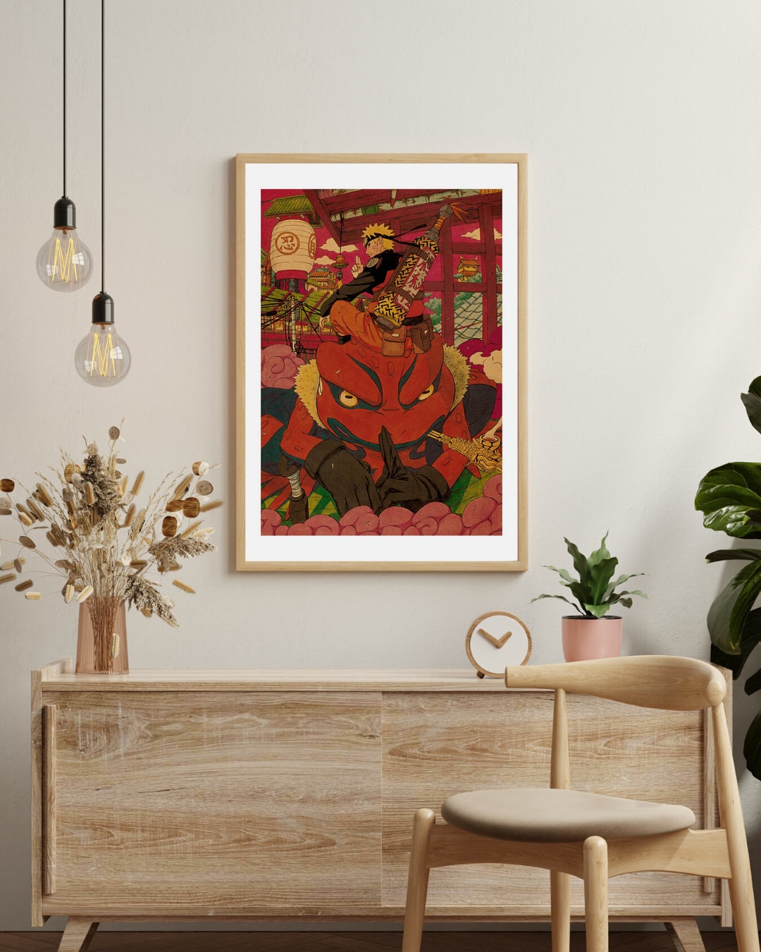 Retro Anime Kraft Paper Poster For Your Home Decor & Nostalgic Collector Lovers Gift