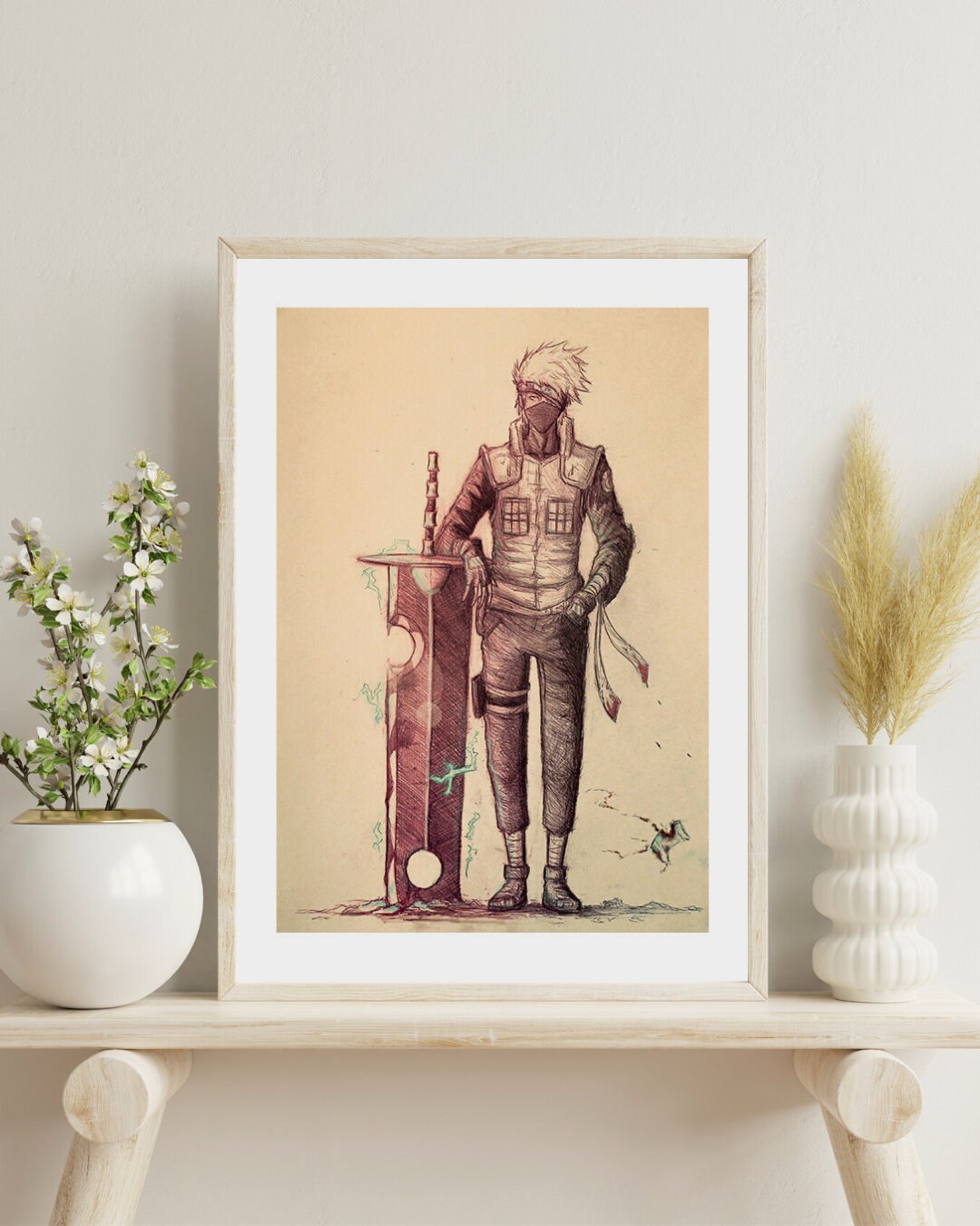 Naruto Retro Anime Kraft Paper Poster For Your Home Decor & Nostalgic Collector Lovers Gift