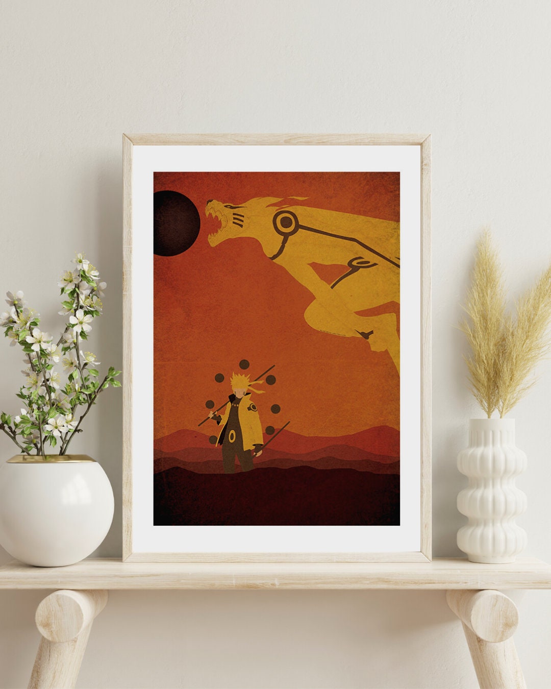 Naruto Retro Anime Kraft Paper Poster For Your Home Decor & Nostalgic Collector Lovers Gift