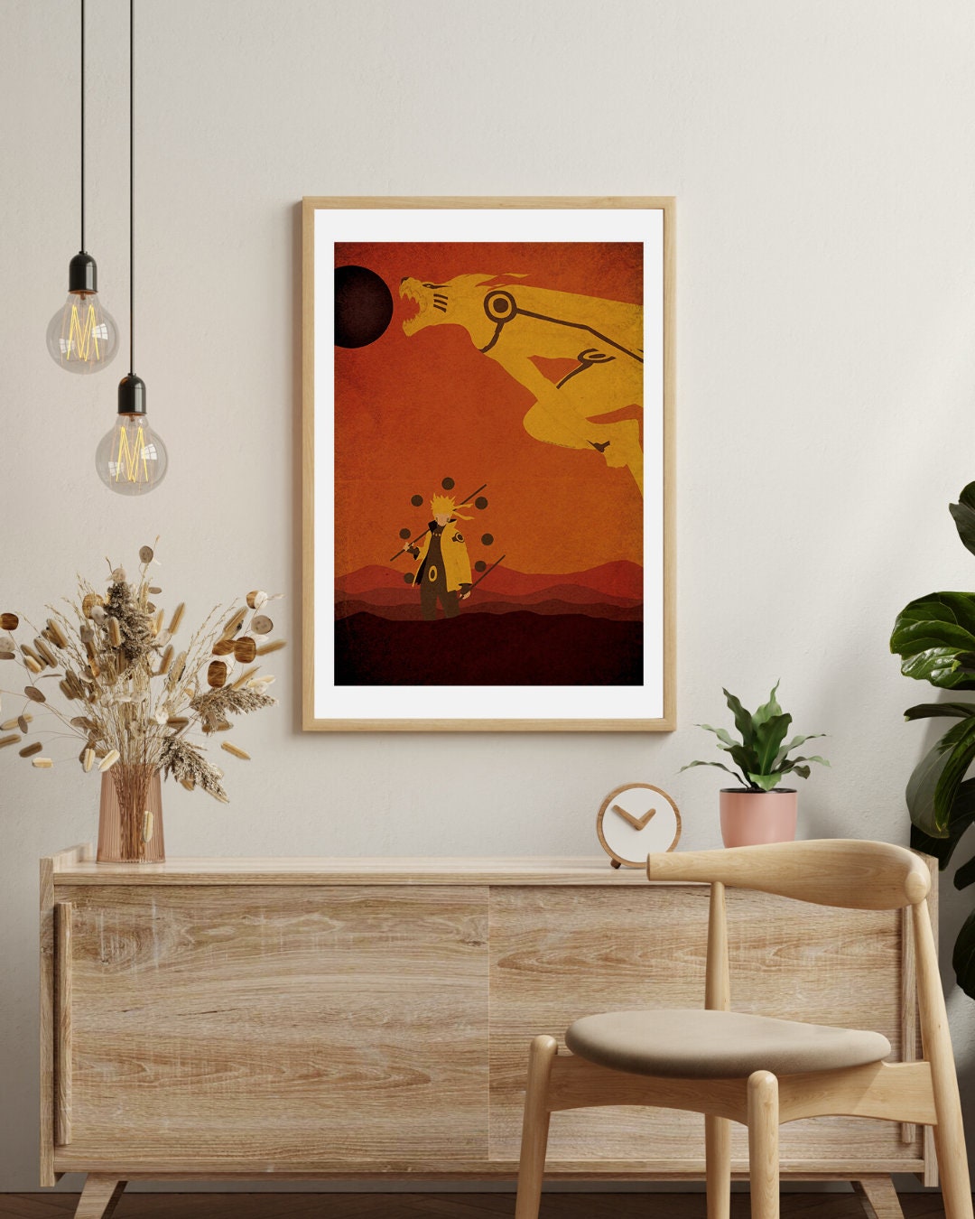 Naruto Retro Anime Kraft Paper Poster For Your Home Decor & Nostalgic Collector Lovers Gift