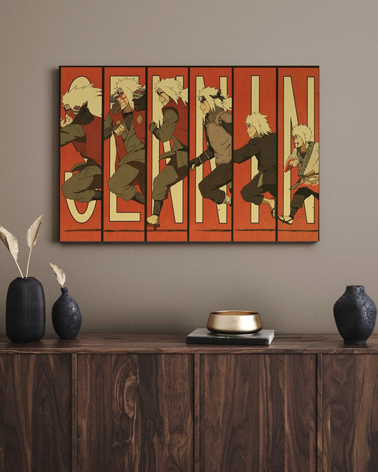 Naruto Retro Anime Kraft Paper Poster For Your Home Decor & Nostalgic Collector Lovers Gift