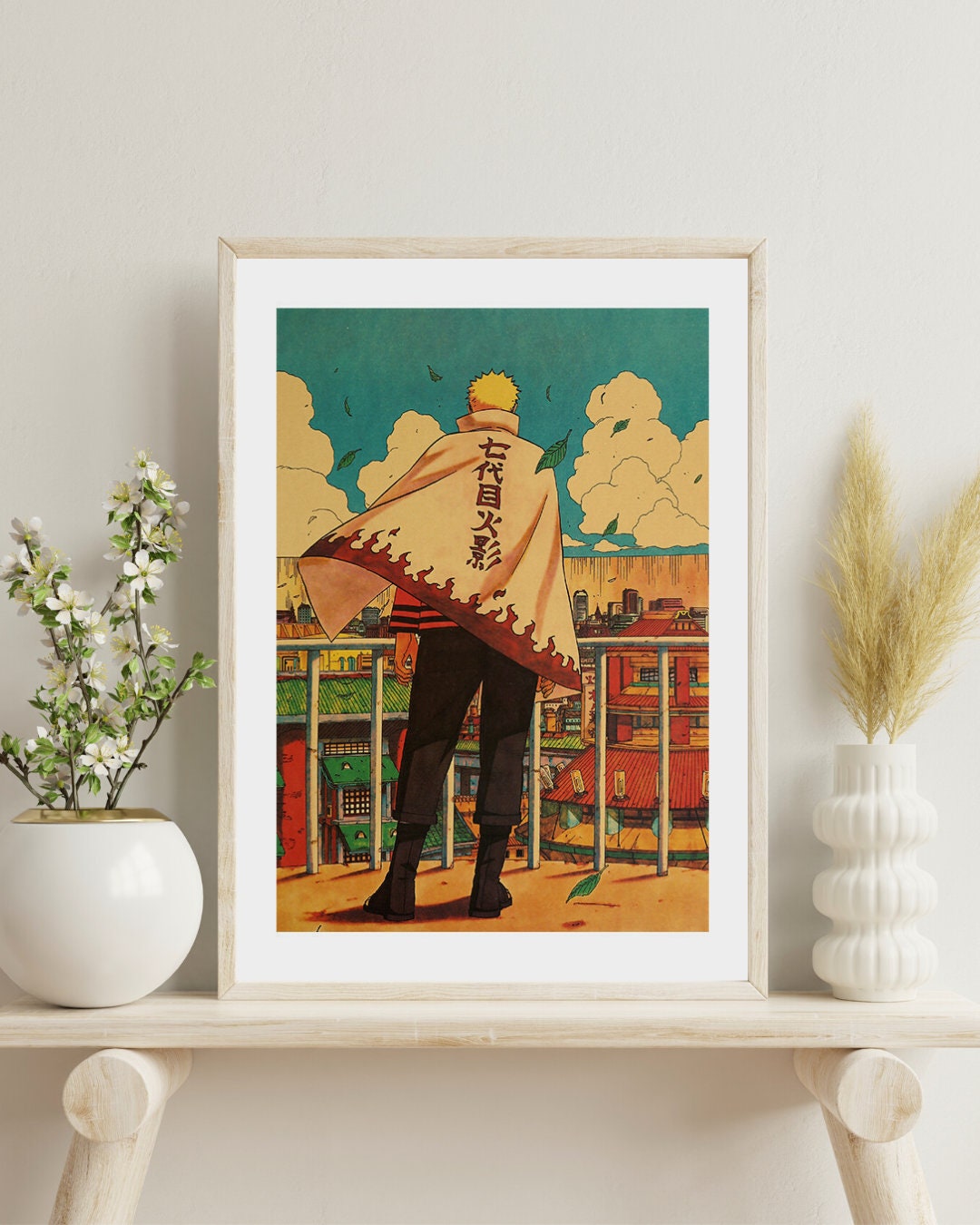 Naruto Retro Anime Kraft Paper Poster For Your Home Decor & Nostalgic Collector Lovers Gift
