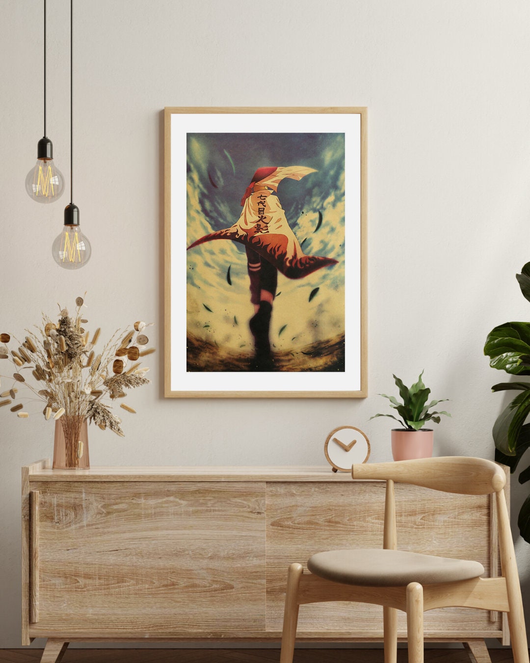 Naruto Retro Anime Kraft Paper Poster For Your Home Decor & Nostalgic Collector Lovers Gift