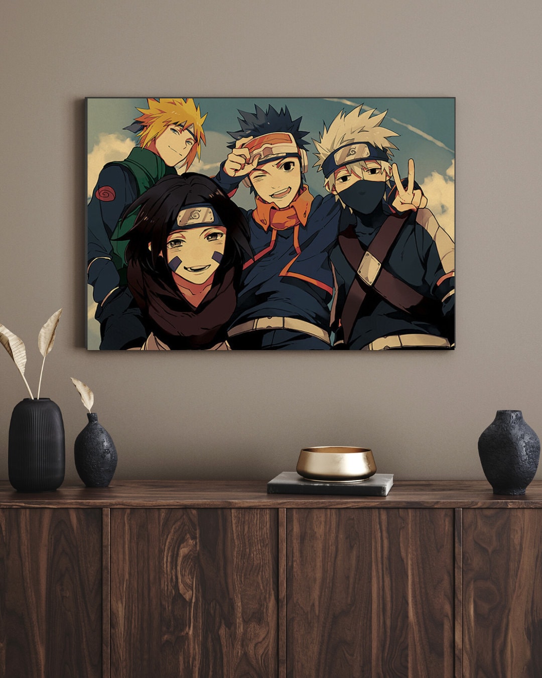 Retro Anime Kraft Paper Poster For Your Home Decor & Nostalgic Collector Lovers Gift
