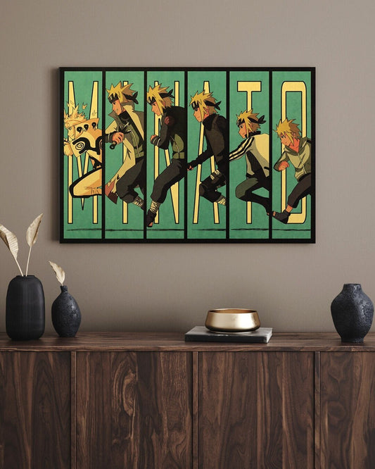 Retro Anime Kraft Paper Poster For Your Home Decor & Nostalgic Collector Lovers Gift