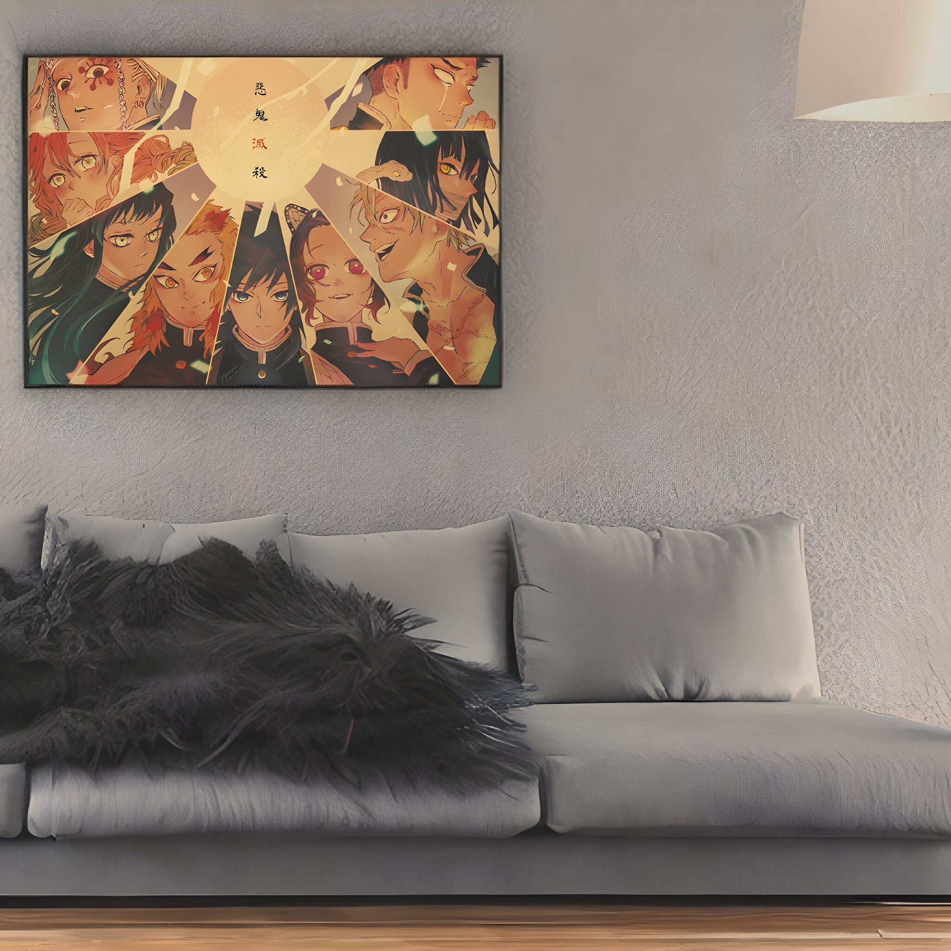 Retro Anime Kraft Paper Poster For Your Home Decor & Nostalgic Collector Lovers Gift