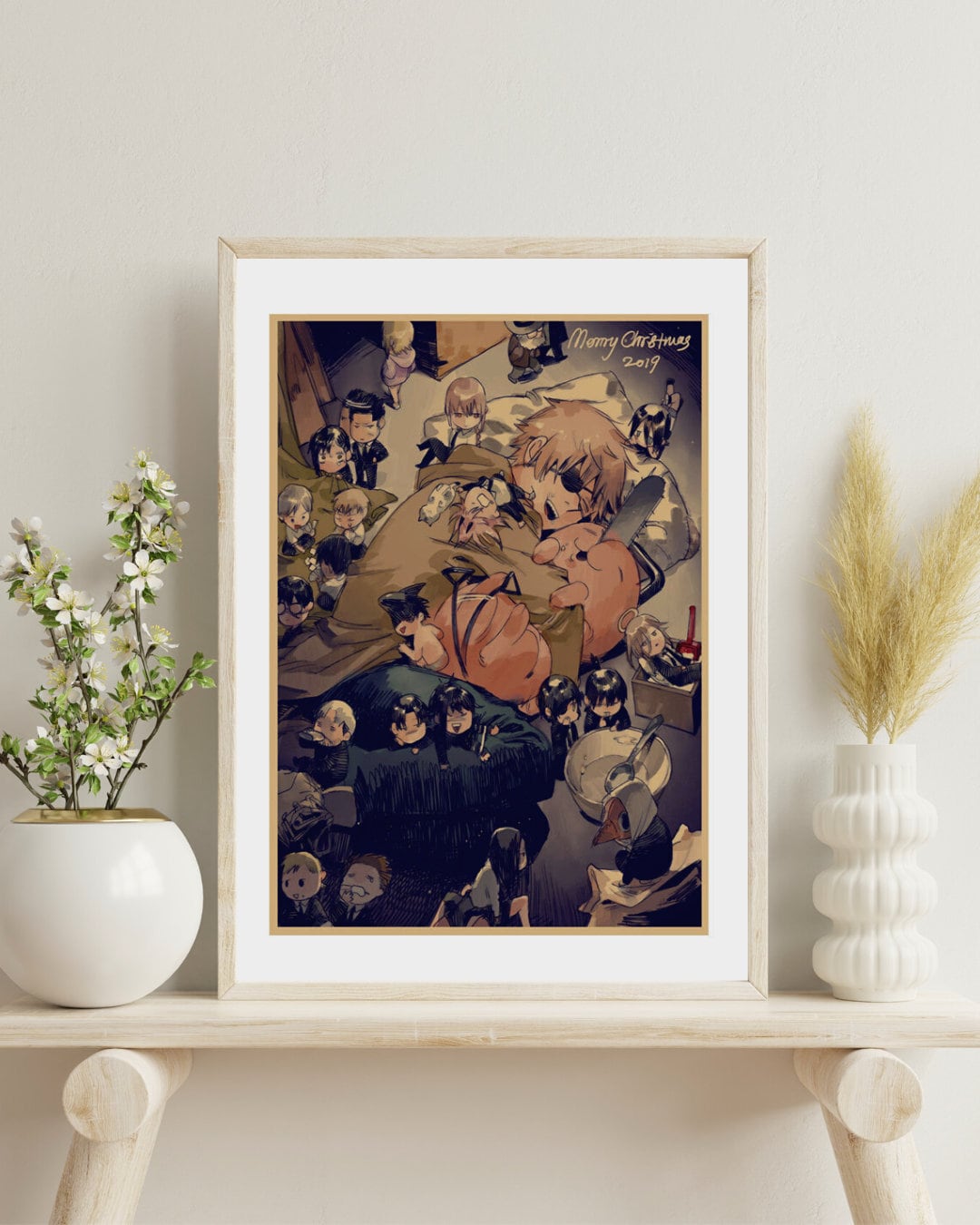 Retro Anime Kraft Paper Poster For Your Home Decor & Nostalgic Collector Lovers Gift