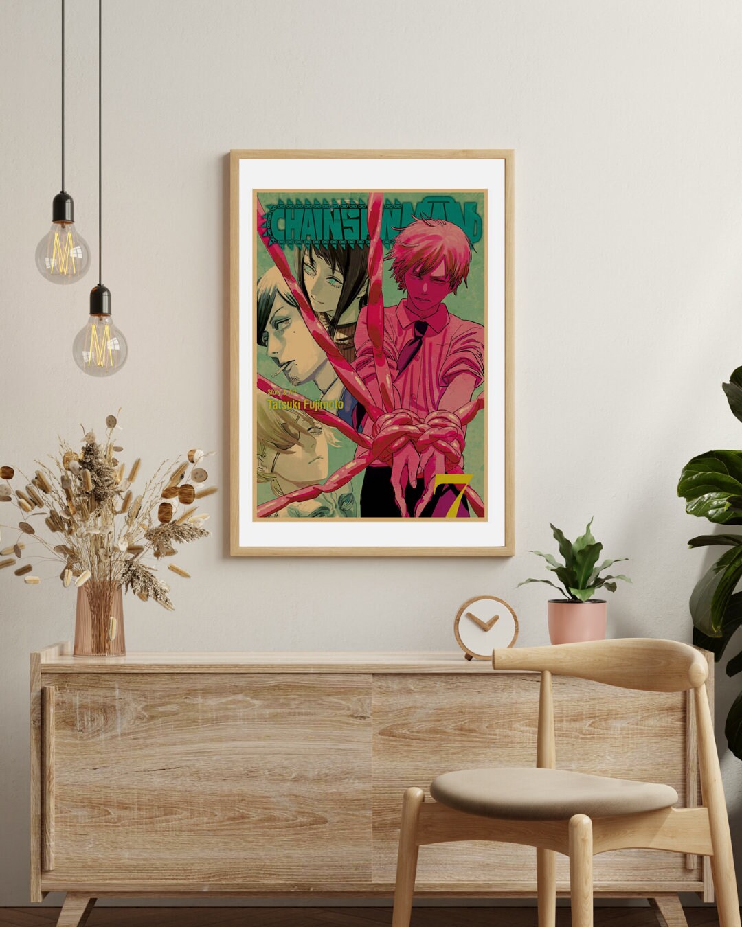 Retro Anime Kraft Paper Poster For Your Home Decor & Nostalgic Collector Lovers Gift