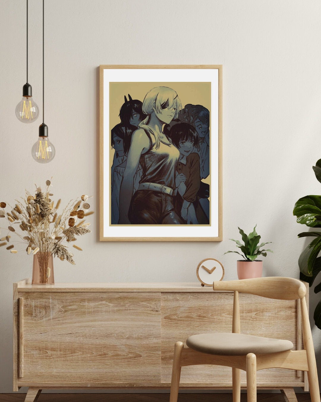 Retro Anime Kraft Paper Poster For Your Home Decor & Nostalgic Collector Lovers Gift